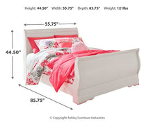 Load image into Gallery viewer, Anarasia  Sleigh Bed
