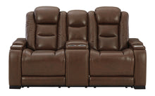 Load image into Gallery viewer, The Man-Den PWR REC Loveseat/CON/ADJ HDRST
