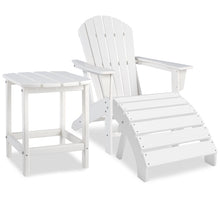 Load image into Gallery viewer, Sundown Treasure Outdoor Adirondack Chair and Ottoman with Side Table
