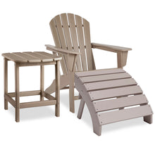 Load image into Gallery viewer, Sundown Treasure Outdoor Adirondack Chair and Ottoman with Side Table
