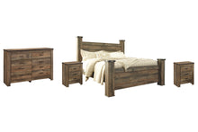 Load image into Gallery viewer, Trinell King Poster Bed with Dresser and 2 Nightstands
