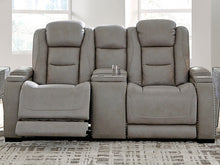 Load image into Gallery viewer, The Man-Den PWR REC Loveseat/CON/ADJ HDRST
