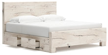 Load image into Gallery viewer, Lawroy King Panel Bed with Storage
