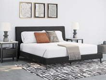 Load image into Gallery viewer, Cadmori King UPH Bed w/Roll Slats
