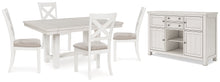 Load image into Gallery viewer, Robbinsdale Dining Table and 4 Chairs with Storage
