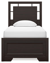 Load image into Gallery viewer, Covetown Twin Panel Bed with Dresser and 2 Nightstands
