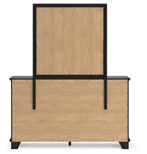 Load image into Gallery viewer, Covetown Twin Panel Bed with Mirrored Dresser and 2 Nightstands
