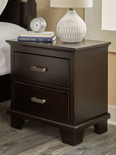 Load image into Gallery viewer, Covetown Twin Panel Bed with Mirrored Dresser and 2 Nightstands
