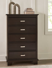 Load image into Gallery viewer, Covetown Twin Panel Bed with Mirrored Dresser and Chest
