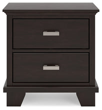 Load image into Gallery viewer, Covetown Full Panel Bed with Mirrored Dresser and 2 Nightstands
