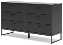 Load image into Gallery viewer, Socalle Full Panel Headboard with Dresser and 2 Nightstands
