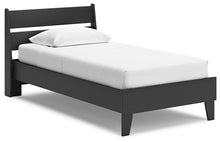 Load image into Gallery viewer, Socalle Twin Panel Platform Bed with Dresser, Chest and 2 Nightstands
