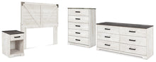 Load image into Gallery viewer, Shawburn Queen Panel Headboard with Dresser, Chest and Nightstand
