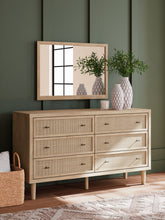 Load image into Gallery viewer, Cielden Queen Panel Bed with Mirrored Dresser, Chest and Nightstand
