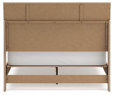 Load image into Gallery viewer, Cielden Queen Panel Bed with Mirrored Dresser and 2 Nightstands
