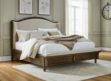 Load image into Gallery viewer, Sturlayne California King Upholstered Panel Bed
