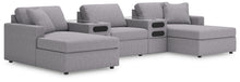 Load image into Gallery viewer, Modmax 5-Piece Double Chaise with Audio Consoles
