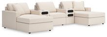 Load image into Gallery viewer, Modmax 5-Piece Double Chaise with Audio Consoles
