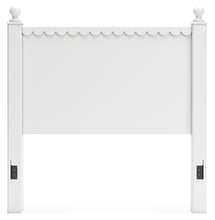 Load image into Gallery viewer, Mollviney Full Panel Headboard with Mirrored Dresser, Chest and Nightstand
