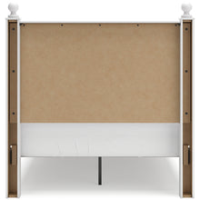 Load image into Gallery viewer, Mollviney Full Panel Headboard with Mirrored Dresser, Chest and Nightstand
