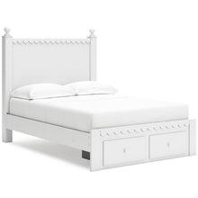 Load image into Gallery viewer, Mollviney Full Panel Storage Bed with Mirrored Dresser and Chest
