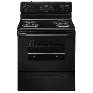 Self Clean Electric Range - Black