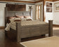 Juararo California King Poster Bed with Dresser