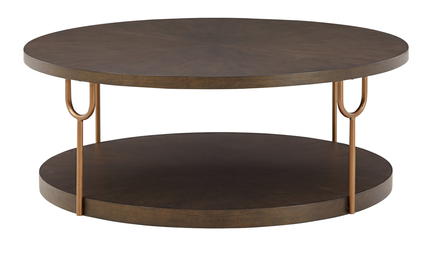 Brazburn Coffee Table with 1 End Table