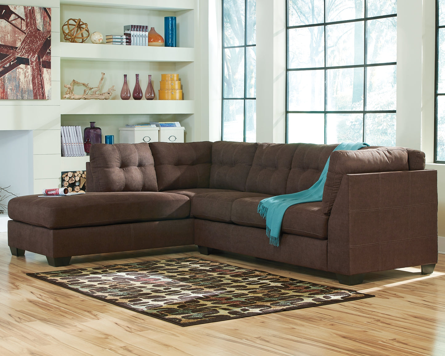 Maier 2-Piece Sectional with Ottoman