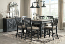 Load image into Gallery viewer, Tyler Creek Counter Height Dining Table and 6 Barstools
