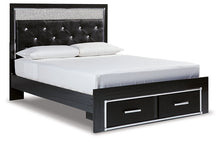 Load image into Gallery viewer, Kaydell Queen Upholstered Panel Storage Bed with Mirrored Dresser, Chest and 2 Nightstands
