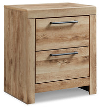 Load image into Gallery viewer, Hyanna King Panel Storage Bed with Mirrored Dresser and Nightstand
