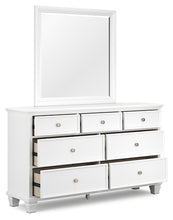 Load image into Gallery viewer, Fortman Twin Panel Bed with Mirrored Dresser and Nightstand
